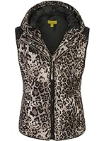 BOHENY Womens Quilted Lightweight Vest with Removable Hoodie