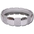 Rodium Plated Bracelets Costume Jewelry from India Unique Gift for Her 2.5 inches
