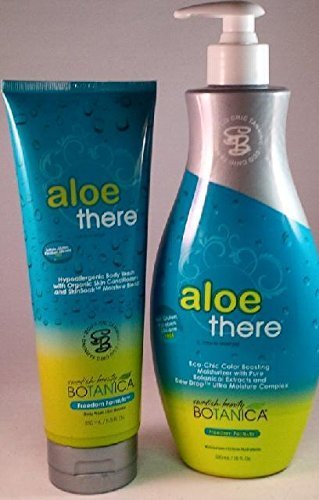 SWEDISH BEAUTY ALOE THERE MOISTURIZER 18 OZ AND BODY WASH 8.5 OZ 2PK