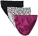 Fruit of the Loom Women's 3 Pack Cotton Hi-Cut Panties Assorted Colors