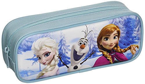 Disney Frozen Pencil Case with Stationery Set - Light Blue