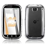 Premium - Motorola Bravo MB520 Protex Transparent Clear Protective Case (Ca ....