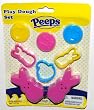 Peeps Novelty Play Dough Set, 8 Pieces, Pink Peeps Bunnies