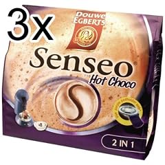 Senseo Hot Choco, 8 Kakao Pads, 3er Pack (3 x 120 g)