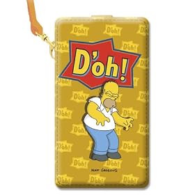 The Simpsons Universal Pouch Homer, D'Oh Text (Yellow)
