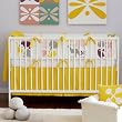 DwellStudio Gio Lemon 4pc Crib Bedding