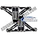 Advance Adapters 717011 GM Small Block V8 Universal Short Block Hugger Headers For Select Applications, Chrome Plating