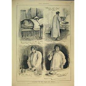 1891 Comedy Sketches Man Sleeping Bed Beechams Pills