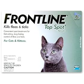 Merial Frontline Top Spot Flea and Tick Control for Cats and Kittens