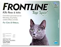 Merial Frontline Top Spot Flea and Tick Control for Cats and Kittens, 6 Doses