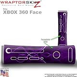 Abstract 01 Purple Skin by WraptorSkinz TM fits Original XBOX 360 Factory Faceplates