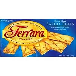 Ferrara Pastry Puffs, Apricot, 7-Ounce Boxes (Pack of 6)