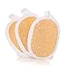 Exfoliating Facial Sponge Skin Care Set of 3 Exfoliating Loofah Pads - 100% Natural Loofah - Enhance Your Skin Care - Tones, Exfoliates and Creates a Radiant, Clear & Smooth Complexion.