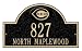 Cincinnati Reds MLB Personalized Address Plaque - Black Gold