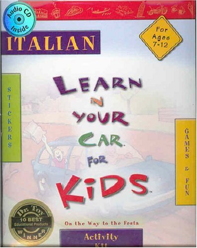 City Travel Guides Discounted  Books : Italian Activity Kit: On the Way to the Festa (Learn in Your Car for Kids)