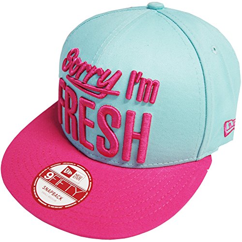 New Era Sorry I'm Fresh 59Fifty Snapback Cap Small / Medium Blue &amp; Pink