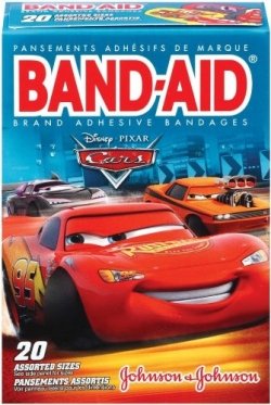 cyber Monday Band-Aid Adhesive Bandages Disney Pixar Cars Assorted Sizes 20 ct.B0037LKRZ2