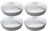 Product details for SCI Scandicrafts Fluted Deep Tart/Quiche Mold, Removable Bottom 4-inch Diameter by 1-1/8-inch Deep