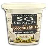 So Delicious Creamy Cultured Coconut Milk, Vanill (Pack of 3)