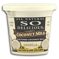 So Delicious Creamy Cultured Coconut Milk, Vanill (Pack of 3)
