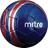 Mitre Vasco 32p Football - Blue/Red  Size 4