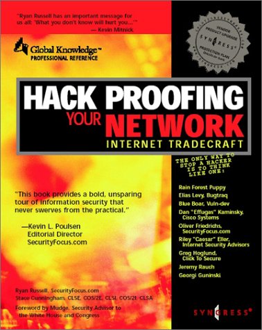 Hack Proofing Your Network: Internet Tradecraft