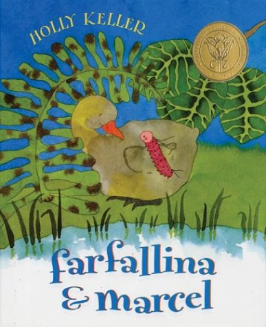http://www.amazon.com/Farfallina-Marcel-Holly-Keller/dp/0064438724/ref=sr_1_1?ie=UTF8&qid=1435025744&sr=8-1&keywords=farfallina+and+marcel
