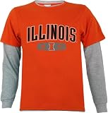 Illinois Fighting Illini -Youth- Vapor Double Layer Long Sleeve Thermal Tee