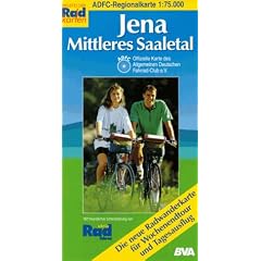 ADFC Regionalkarten, Jena, Mittleres Saaletal