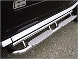 RealWheels Bent Tube Steps - Stainless, for the 2007 Hummer H2 SUT