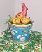 Gourmet Food : Scott's Cakes 2 lb. Coconut Macaroon Cookies in a Blue Bunny Pail with Jelly Beans and Milk Chocolate Bunny