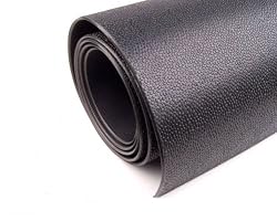 Exervo Defender Solid Home Gym Mat, Black