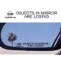 (2) Mirror Decals " OBJECTS IN MIRROR ARE LOSING" for Corvette C4 C5 C6 Z06 LS6 Z51 LS1 STINGRAY TARGA ZR1 1 4 3 LT LT4 3LT LS2