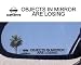 (2) Mirror Decals  OBJECTS IN MIRROR ARE LOSING for Corvette C4 C5 C6 Z06 LS6 Z51 LS1 STINGRAY TARGA ZR1 1 4 3 LT LT4 3LT LS2