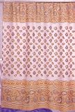 South Beach Fabric Sea Shell Shower Curtain