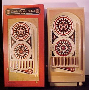 511WKDQZW3L Wooden Pinball Game