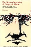 The Neurochemistry of Drugs of Abuse: Cocaine, Ibogaine, and Substituted Amphetamines (Annals of the New York Academy of Sciences)