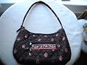 Vera Bradley Hobo Houndstooth Purse Retired