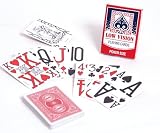 Low Vision Playing Cards - Red