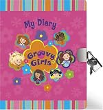 3450-Groovy Girls Lock & Key Diary