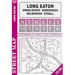 Long Eaton, Swadlincote, Borrowash, Melbourne, Etwall (Streetmaster Street Maps)