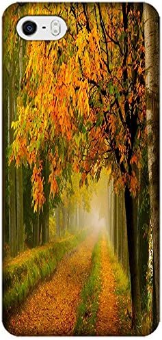 TACTY Cases / Covers Autumn Yellow Leaves Hard TPU Protect Back For iPhone 5C