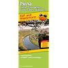 Rad- und Wanderkarte Pirna, Pillnitz - Stadt Wehlen, Kurort Rathen - K�nigstein: mit Ausflugszielen, Einkehr- & Freizeittipps, wetterfest, reissfest, abwischbar, GPS-genau. 1:25000