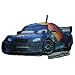 Cars - Sebastian Schnell 8 cm * 5 cm B�gelbild Corvette C6 WTCC Rennwagen Lightning Mc Queen McQueen Auto Car AUFN�HER APPLIKATION KINDER Disney Cars