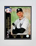 Alex Rodriguez 2008 Studio Double Matted 8O x 10O Photograph (Unframed)