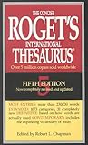 Concise Rogets International Thesaurus