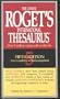 Concise Rogets International Thesaurus
