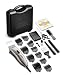 Andis 23680 22 Piece Platinum Hair Cutting Kit with 4X Power Kit in Hard Case With DVD