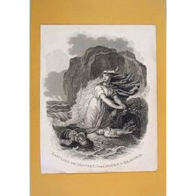 Copie Antique Hearted Cass�e par Dictionnaire de Barclyas Vieille