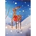 Standing Buck Lighted Grapevine Decoration - Brown Image